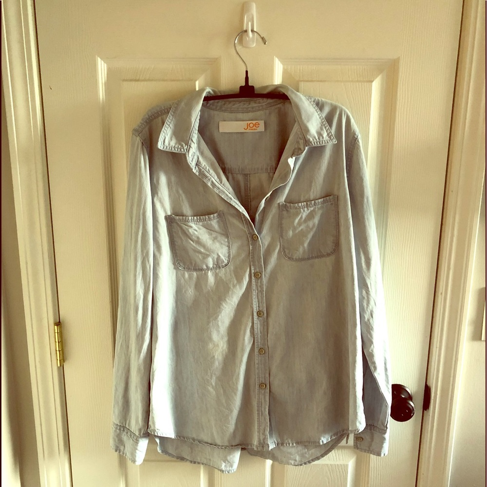 Joe Fresh Jean Shirt